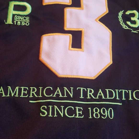 Us Polo Association green varsity jacket  Sz 12 - Picture 6 of 7